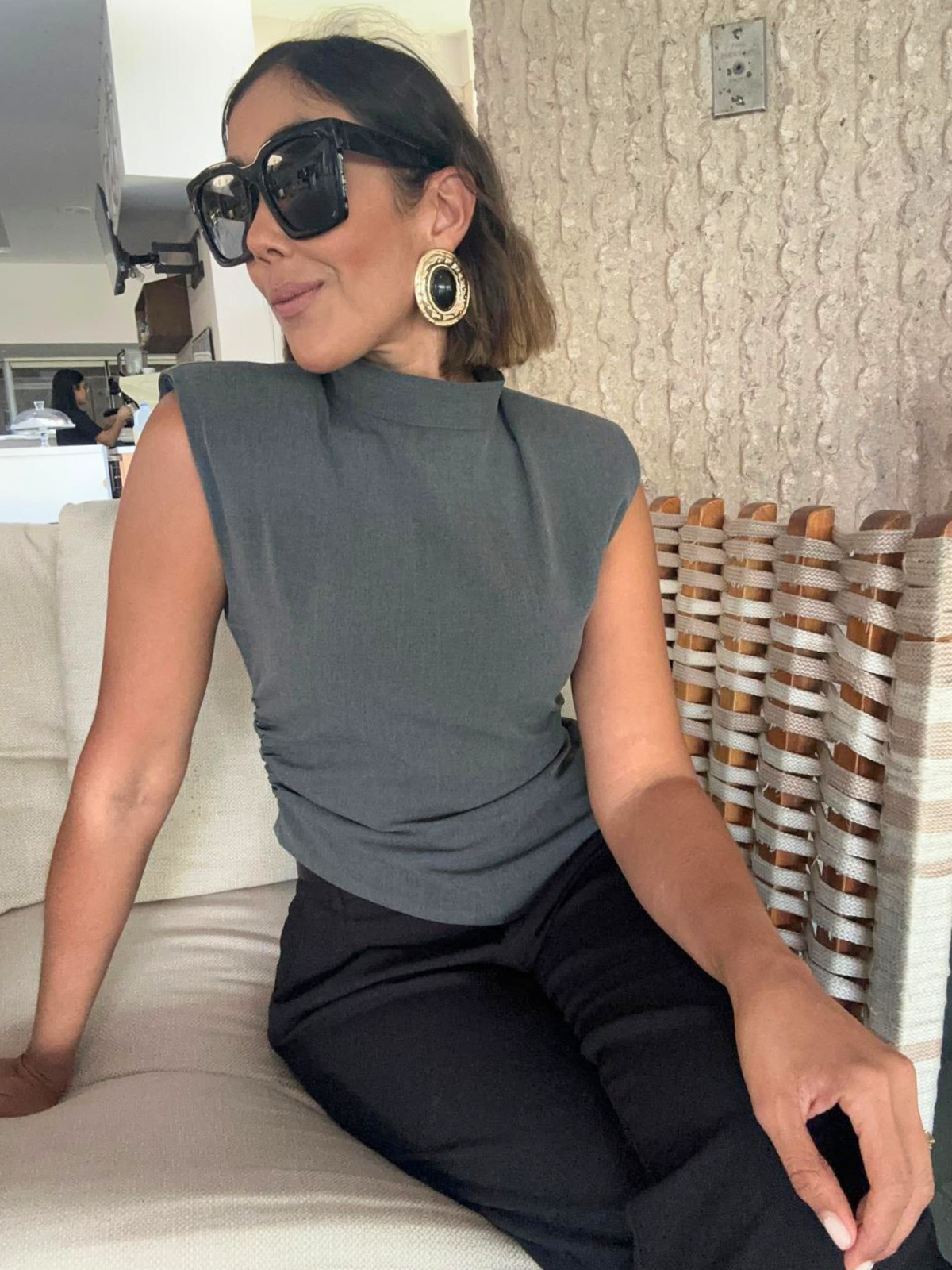 Subtle Statement Blouse