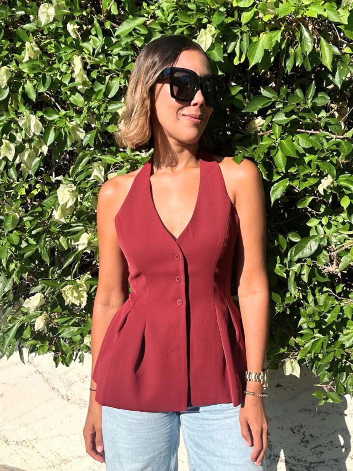 Vino Nights Halter Vest