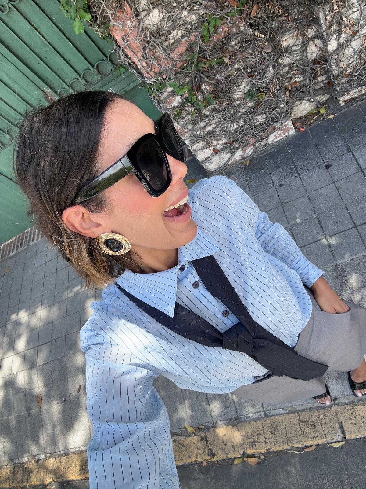 Tie It Together Pinstripe Shirt