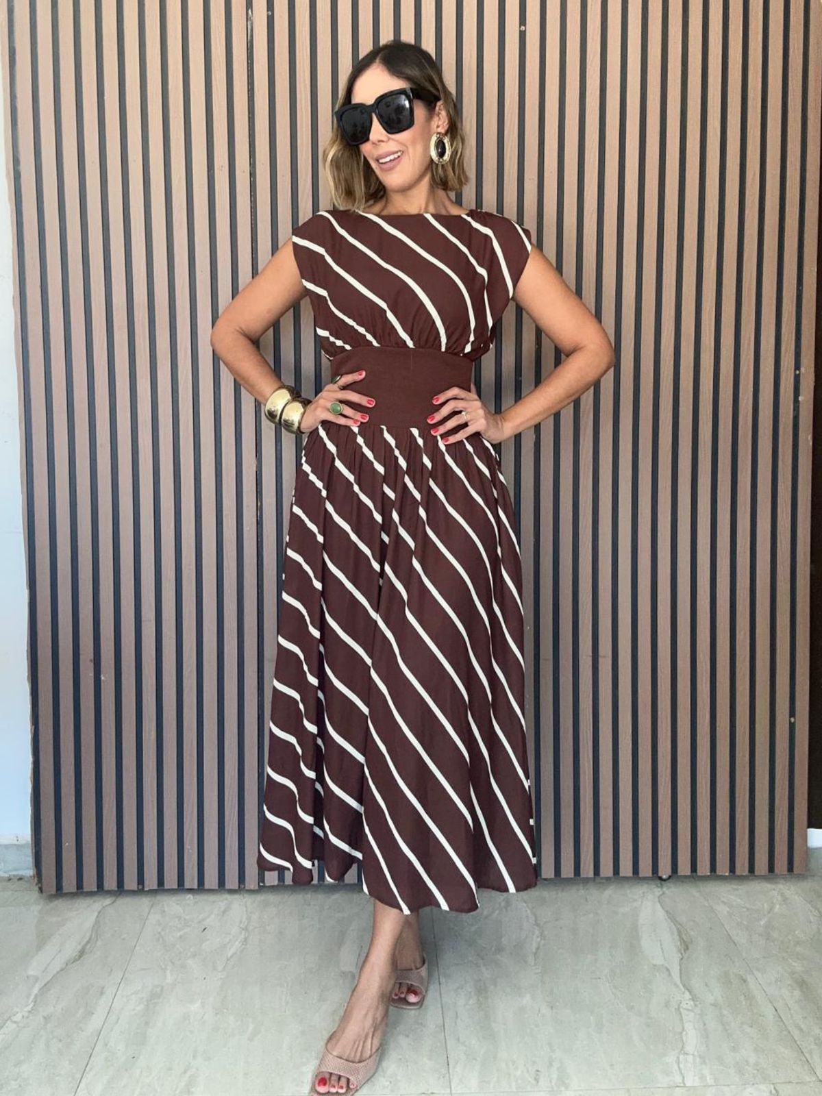 The Social Calendar Midi Dress