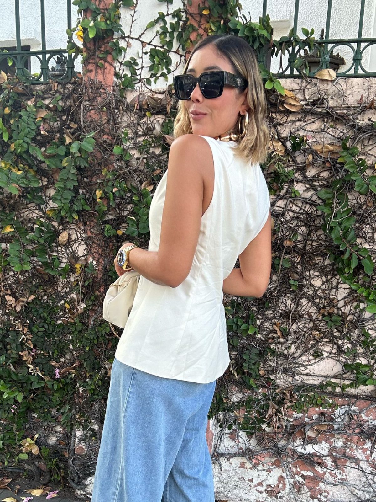 Timeless Elegance Single-Button Vest
