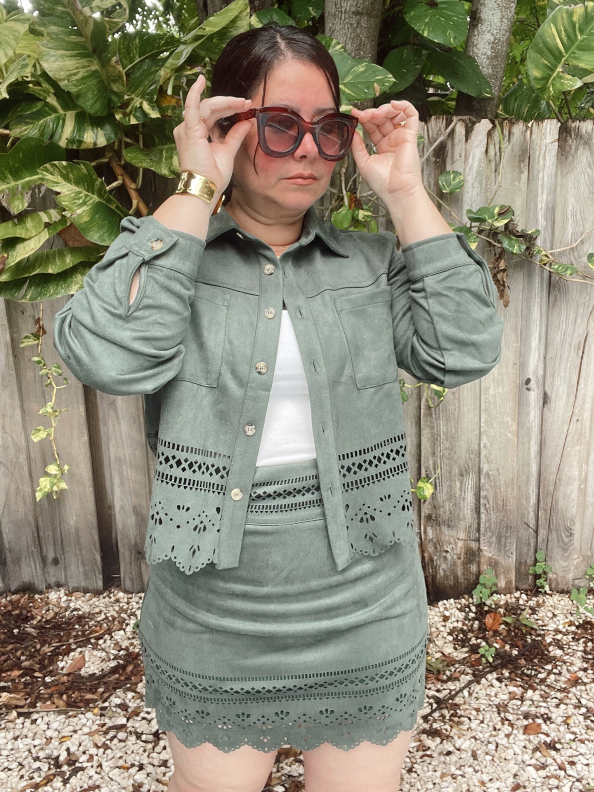 Just a Girl Who Loves Details Mini Skirt