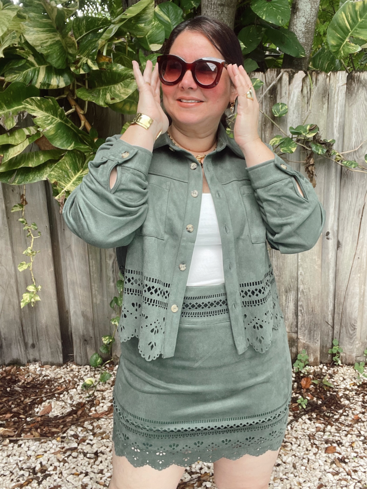 Just a Girl Who Loves Details Mini Skirt