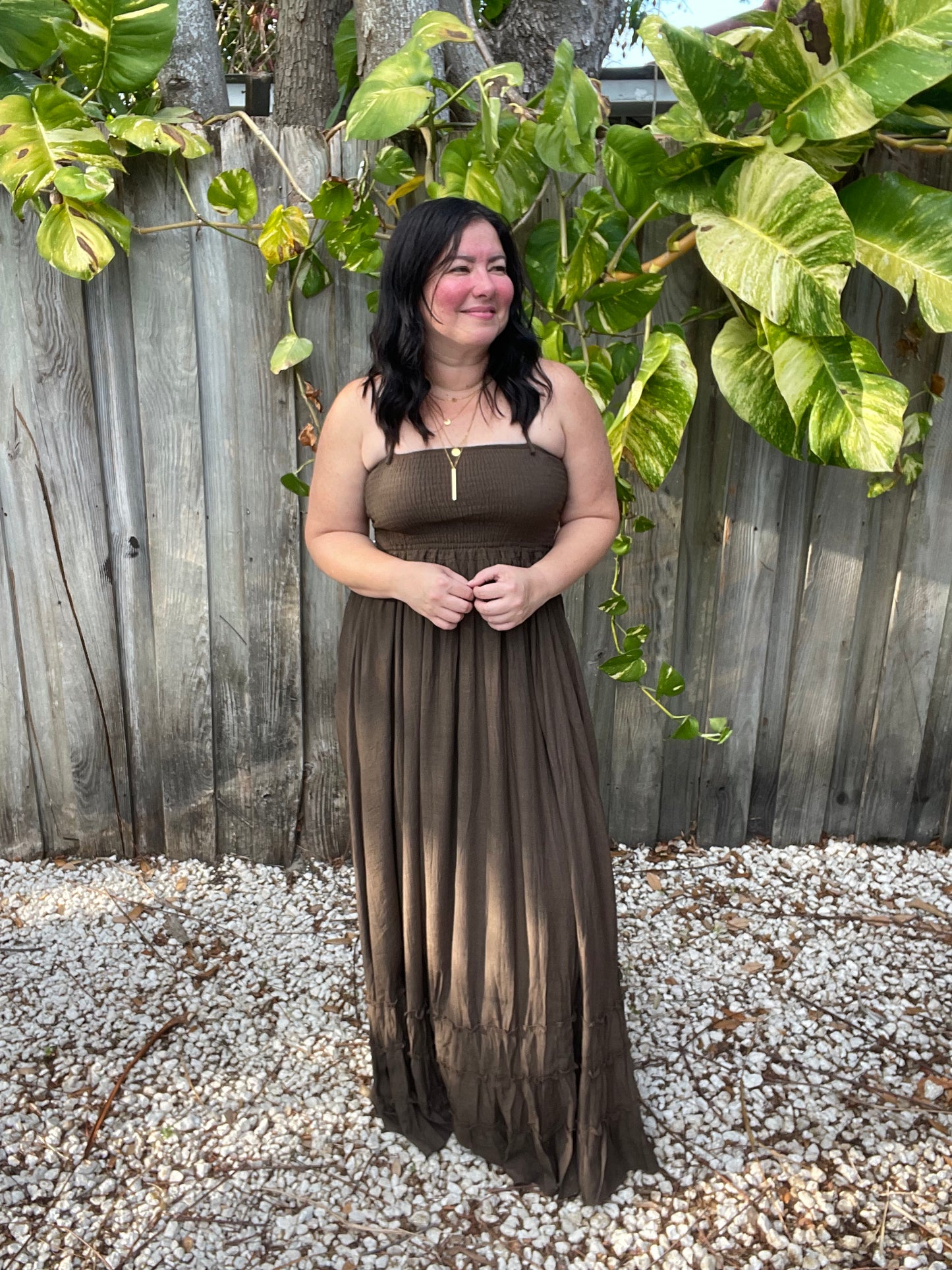 Isla Sol Halter Maxi Dress