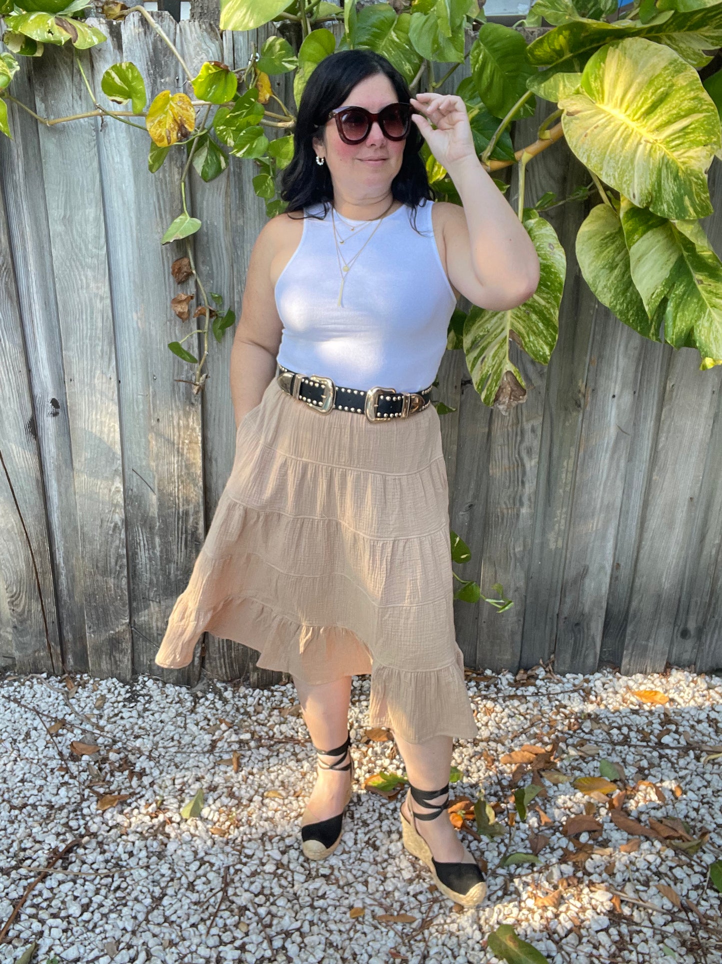 Marion Asymmetrical Basic Top
