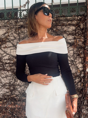 Twist of Elegance Knit Top
