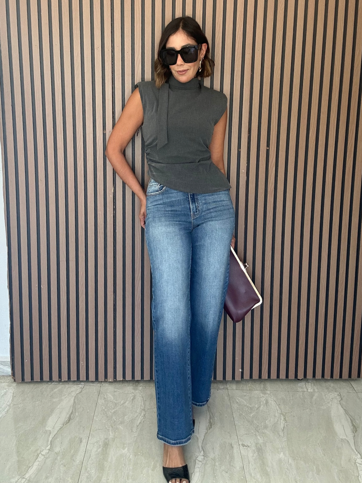 Midnight Ease Dad Jean