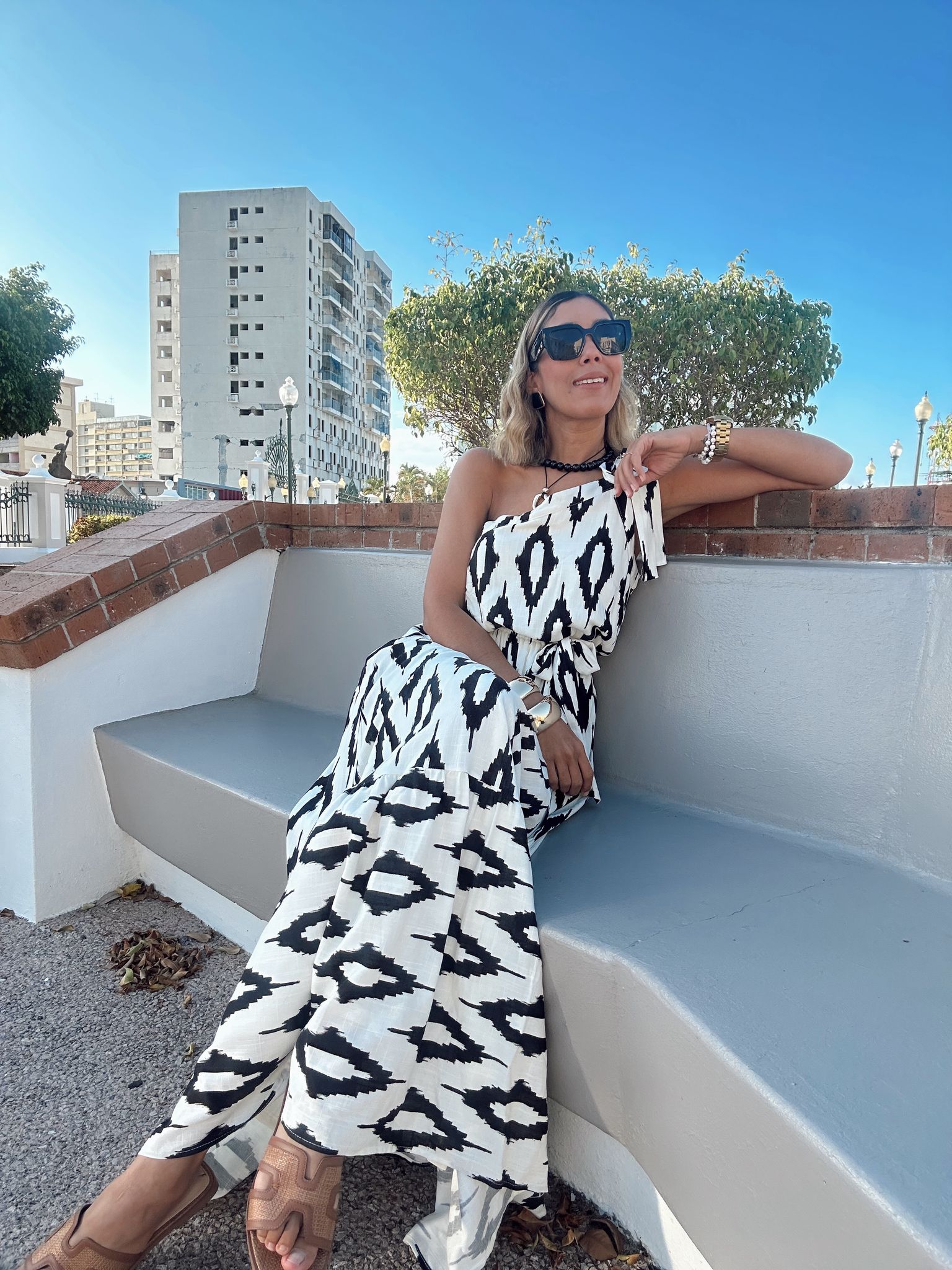 The Camila One-Shoulder Maxi Dress