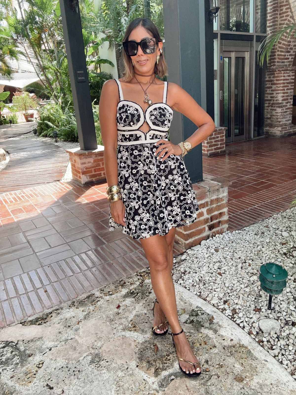 She Who Blooms Mini Dress