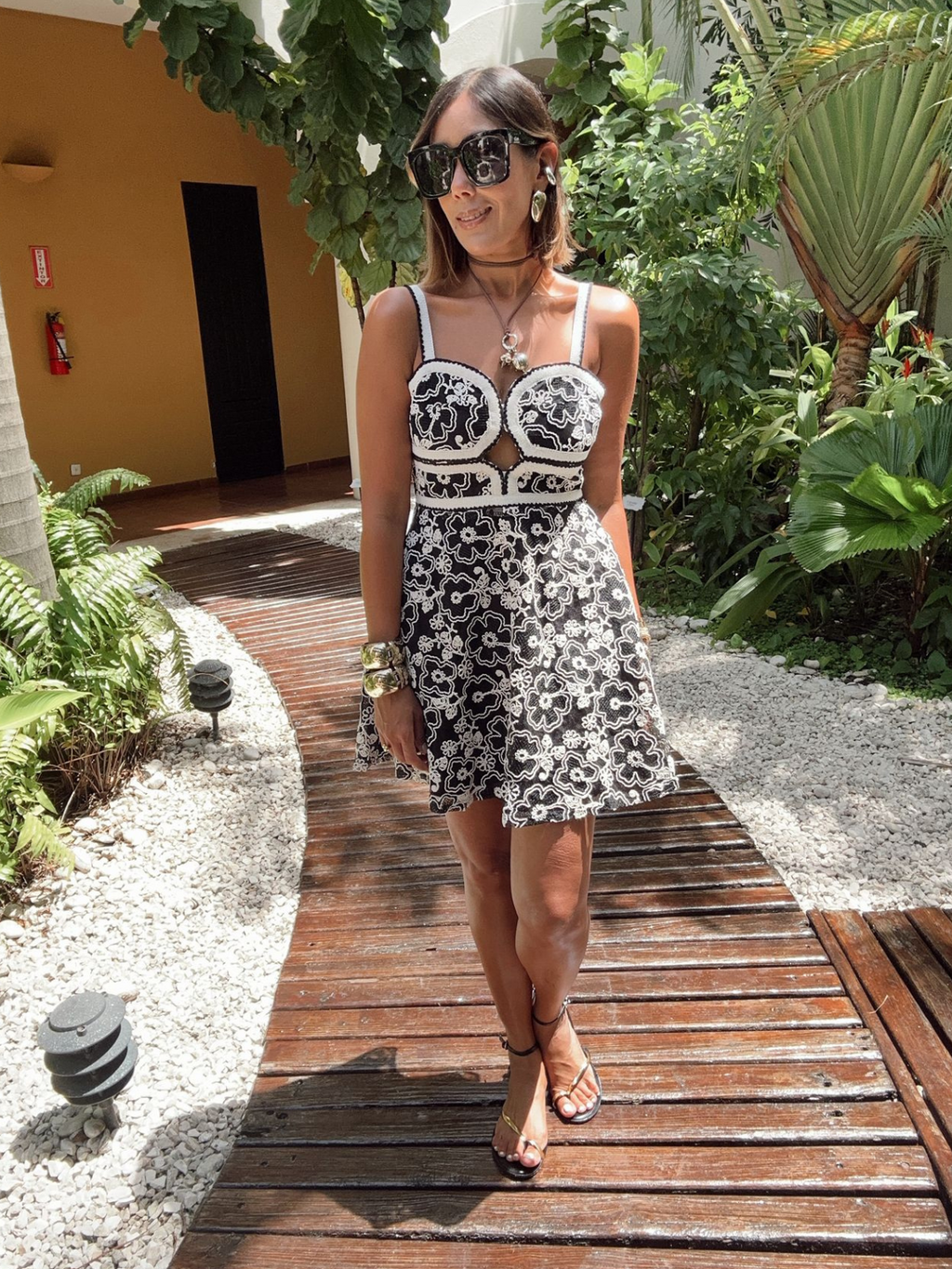 She Who Blooms Mini Dress