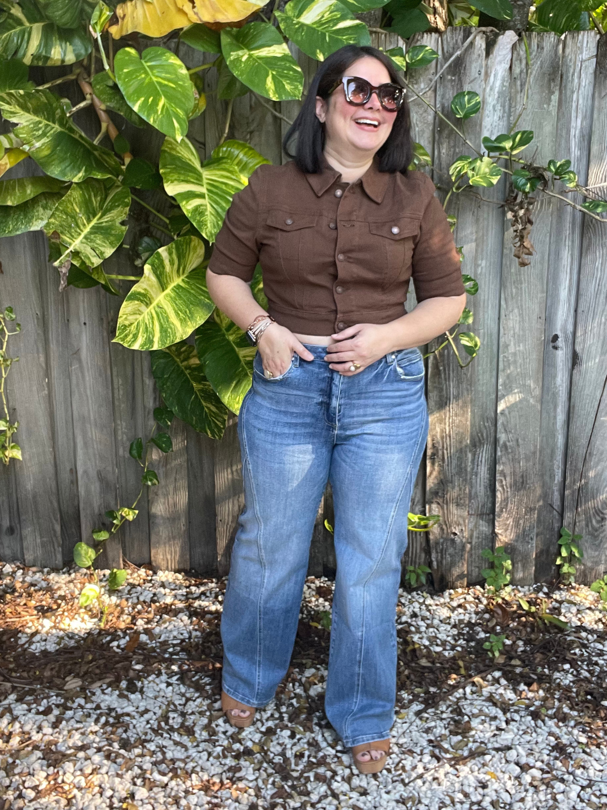 Offbeat Edge Straight Leg Jeans