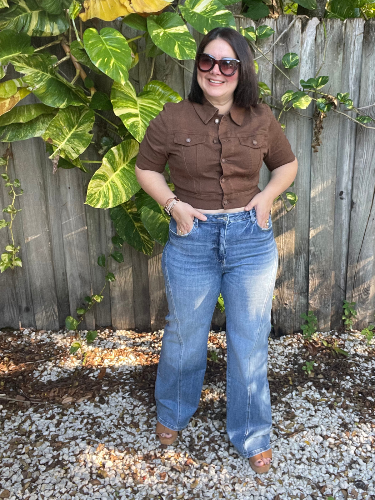 Offbeat Edge Straight Leg Jeans