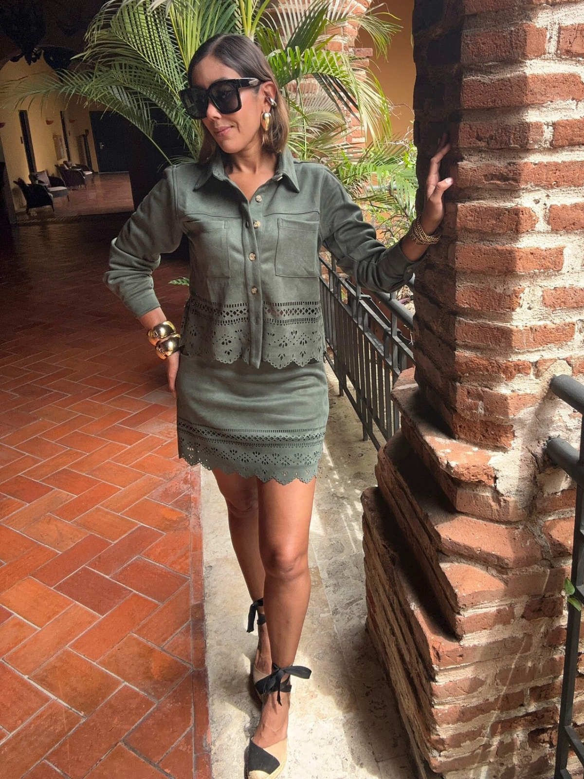 Just a Girl Who Loves Details Mini Skirt