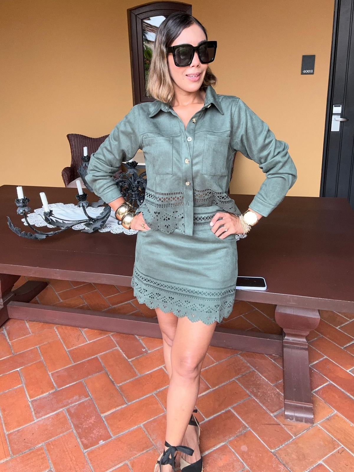 Just a Girl Who Loves Details Mini Skirt
