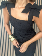 She’s the Moment Lace Midi Dress