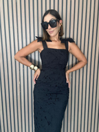She’s the Moment Lace Midi Dress
