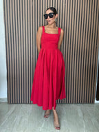 The Quietly Stunning Red Dress