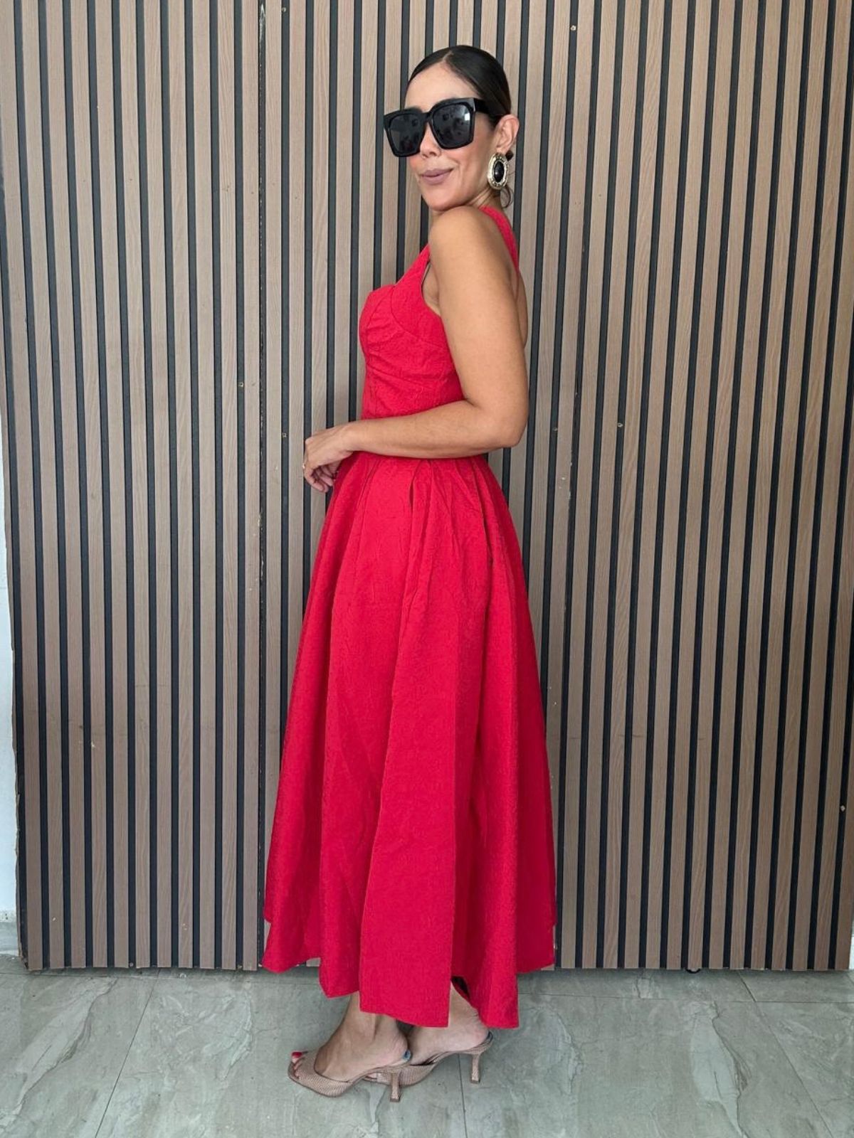 The Quietly Stunning Red Dress