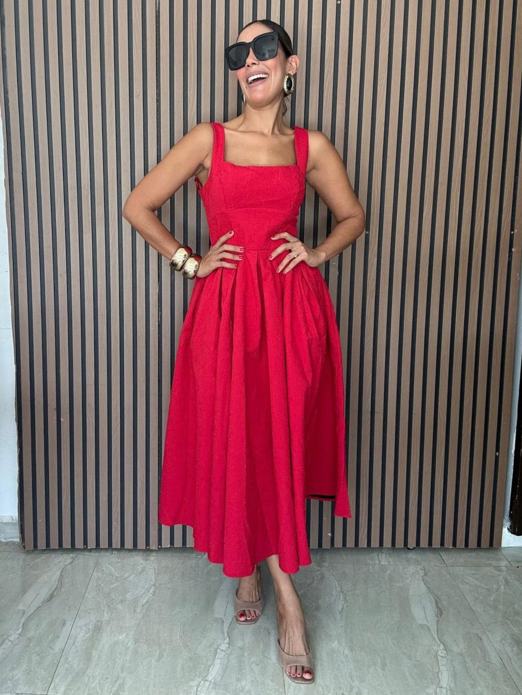 The Quietly Stunning Red Dress