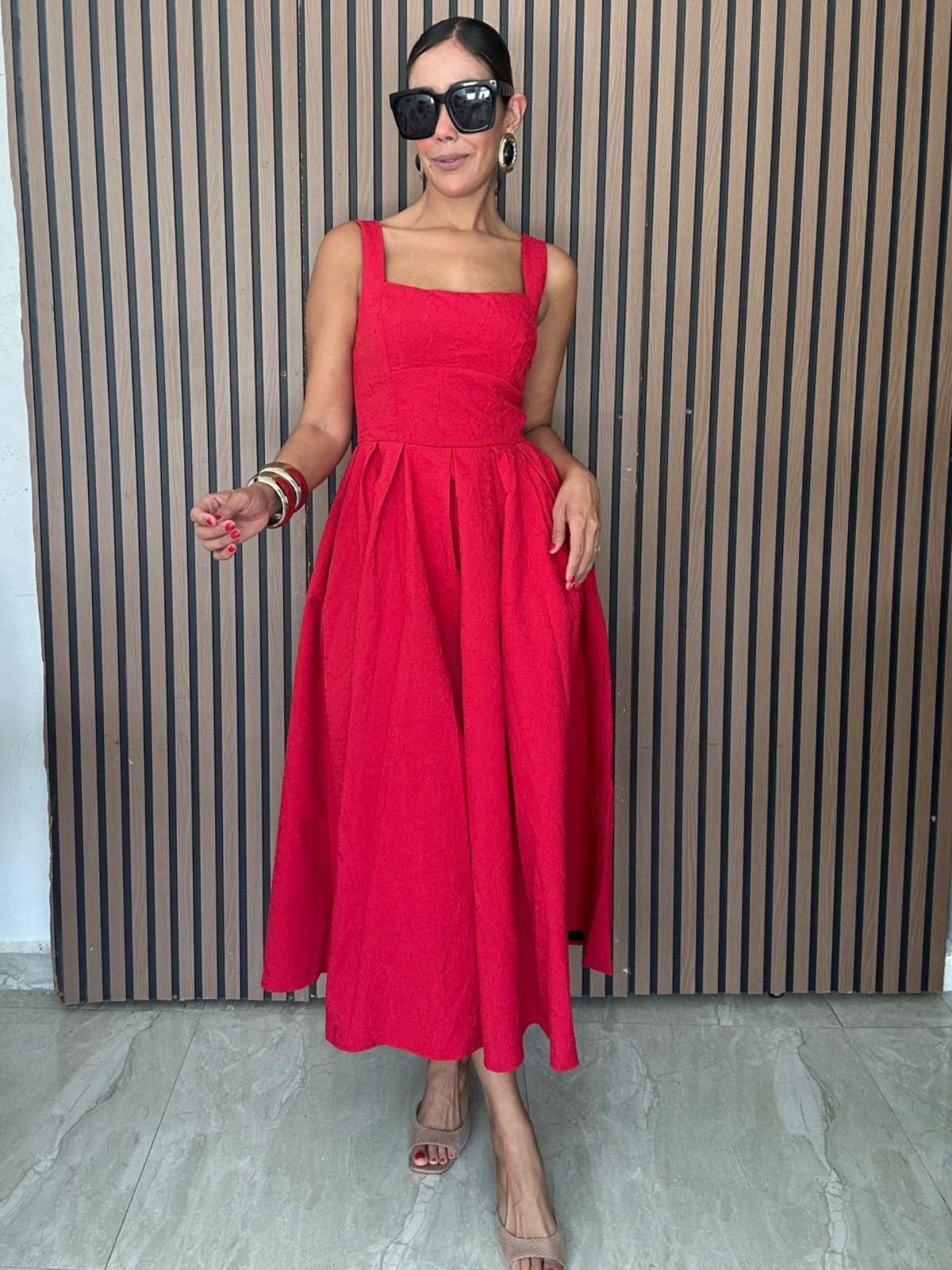 The Quietly Stunning Red Dress