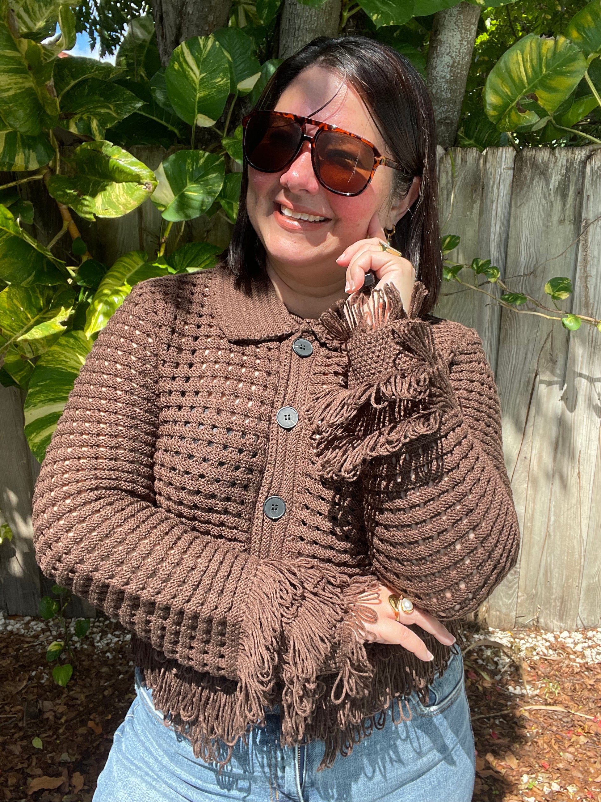Cozy Fringe Affair Cardigan