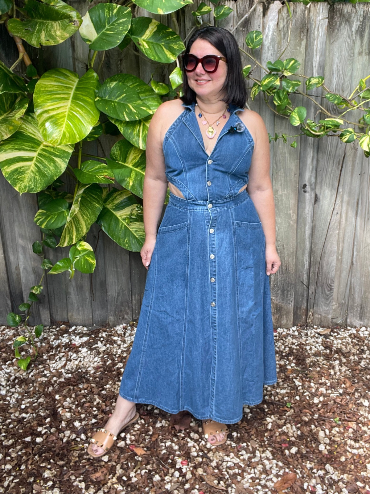 Daydream in Denim Midi