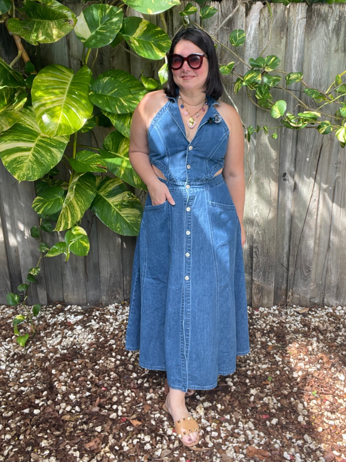 Daydream in Denim Midi