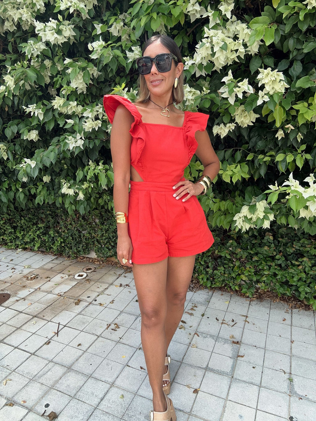 Flirt With Fire Romper