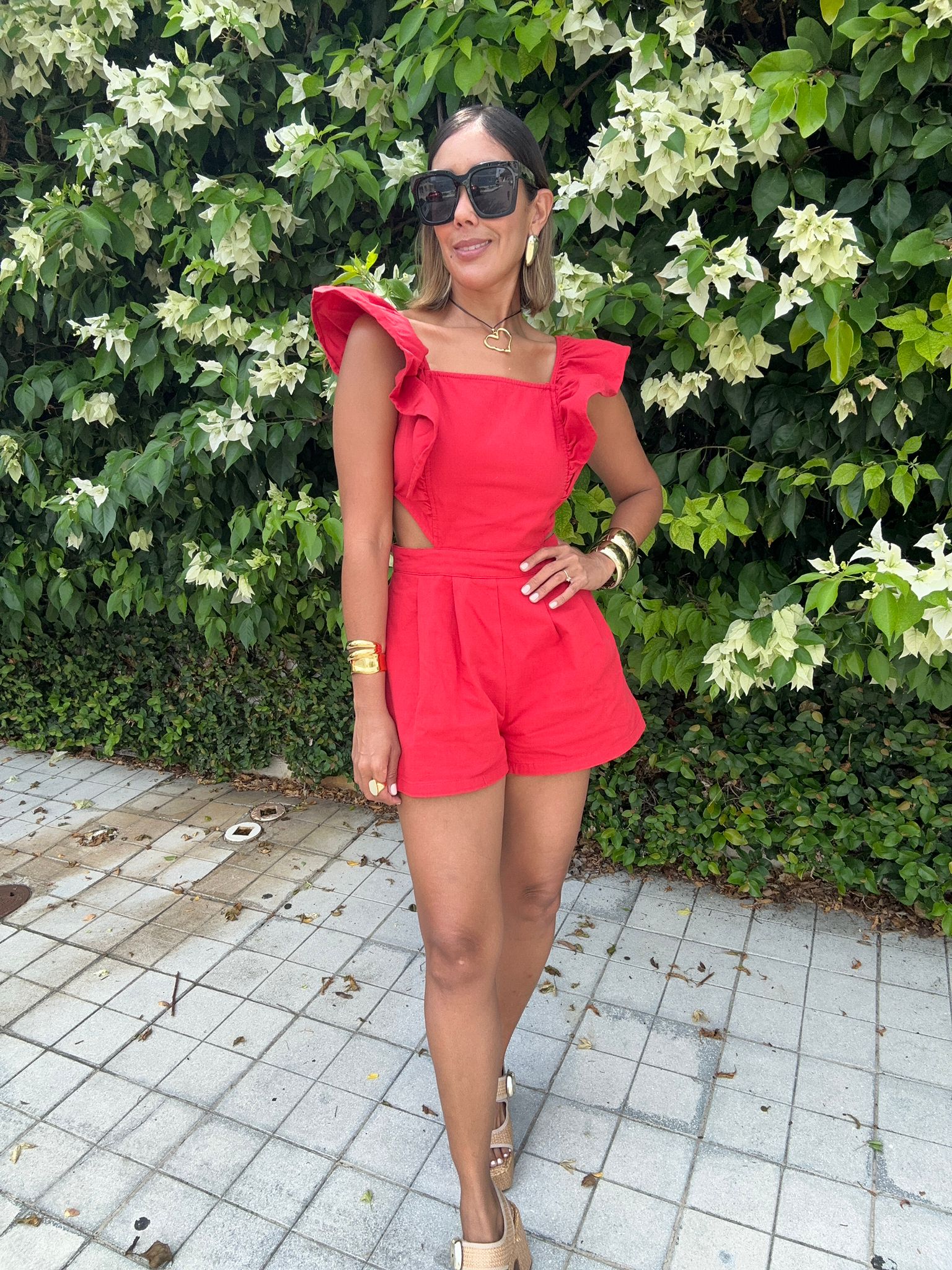 Flirt With Fire Romper