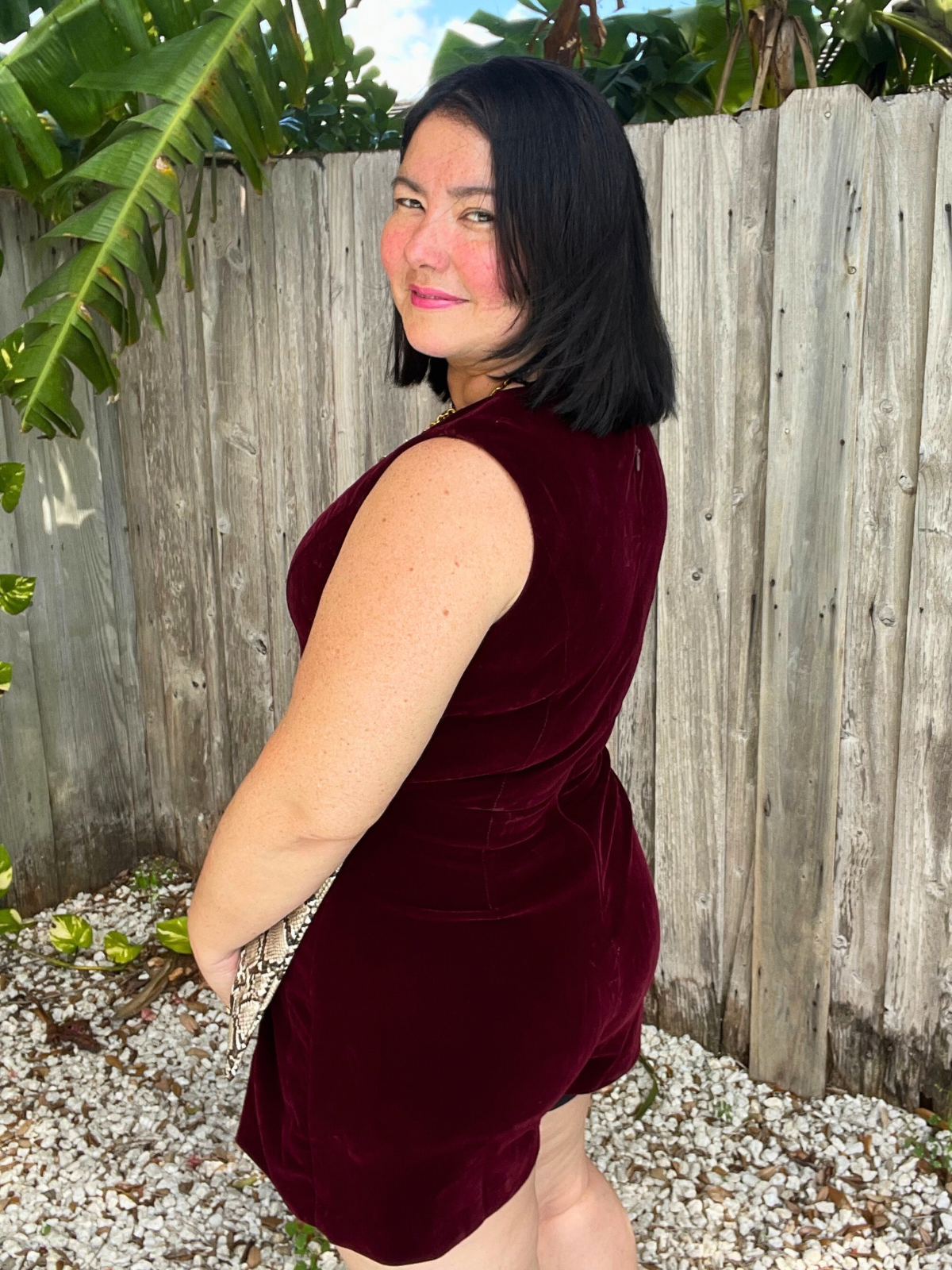 In Your Dreams Velvet Romper