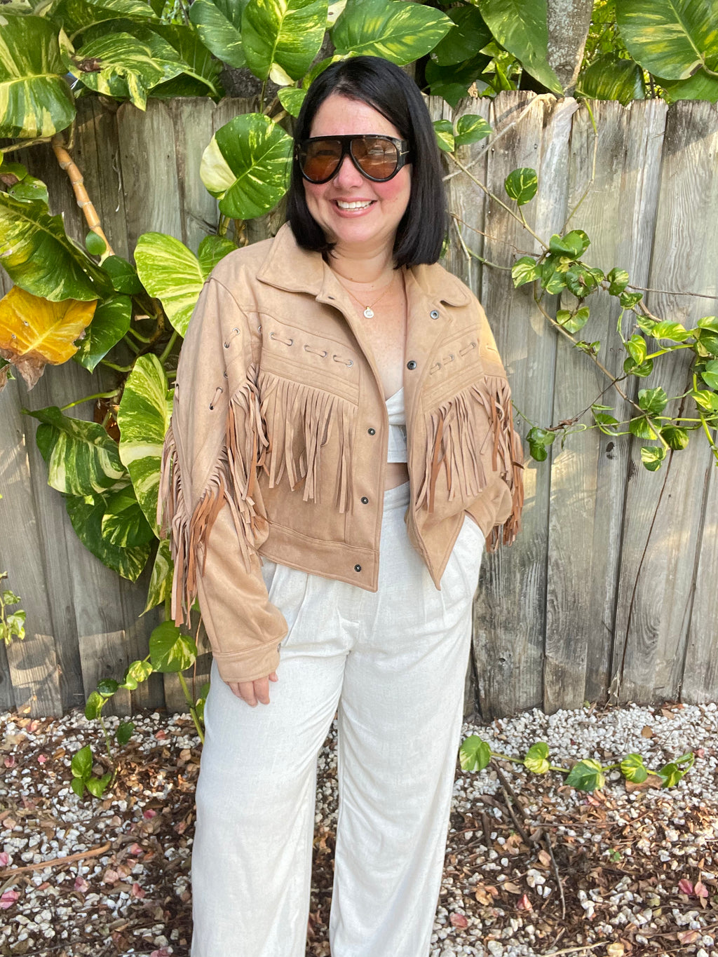 Sway With Me Suede Jacket