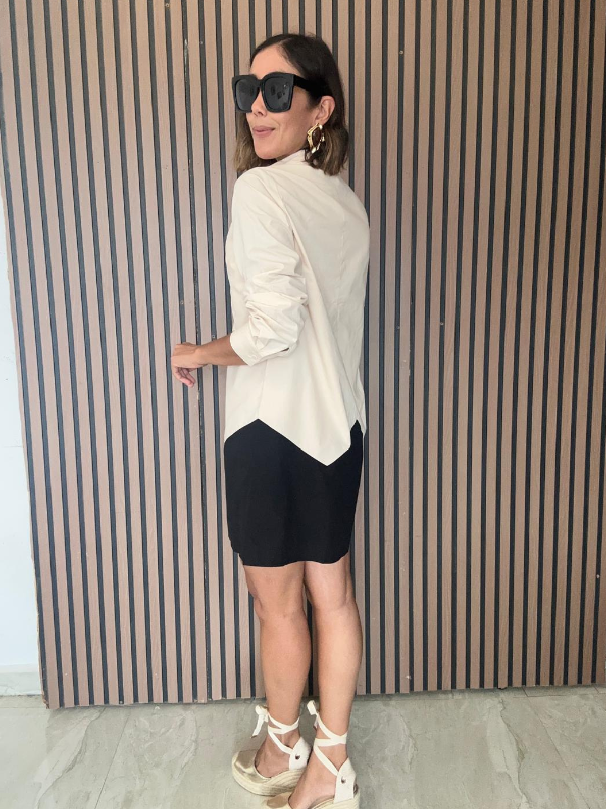 Half & Half, Fully Chic Dress