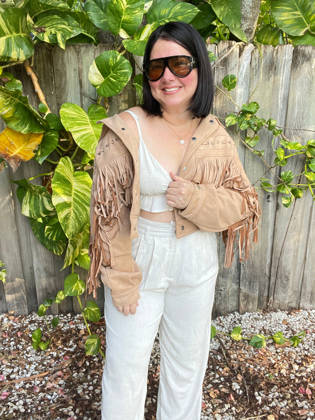 Sunset Stroll Linen Set