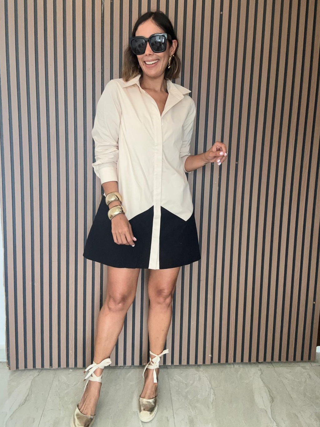 Half & Half, Fully Chic Dress