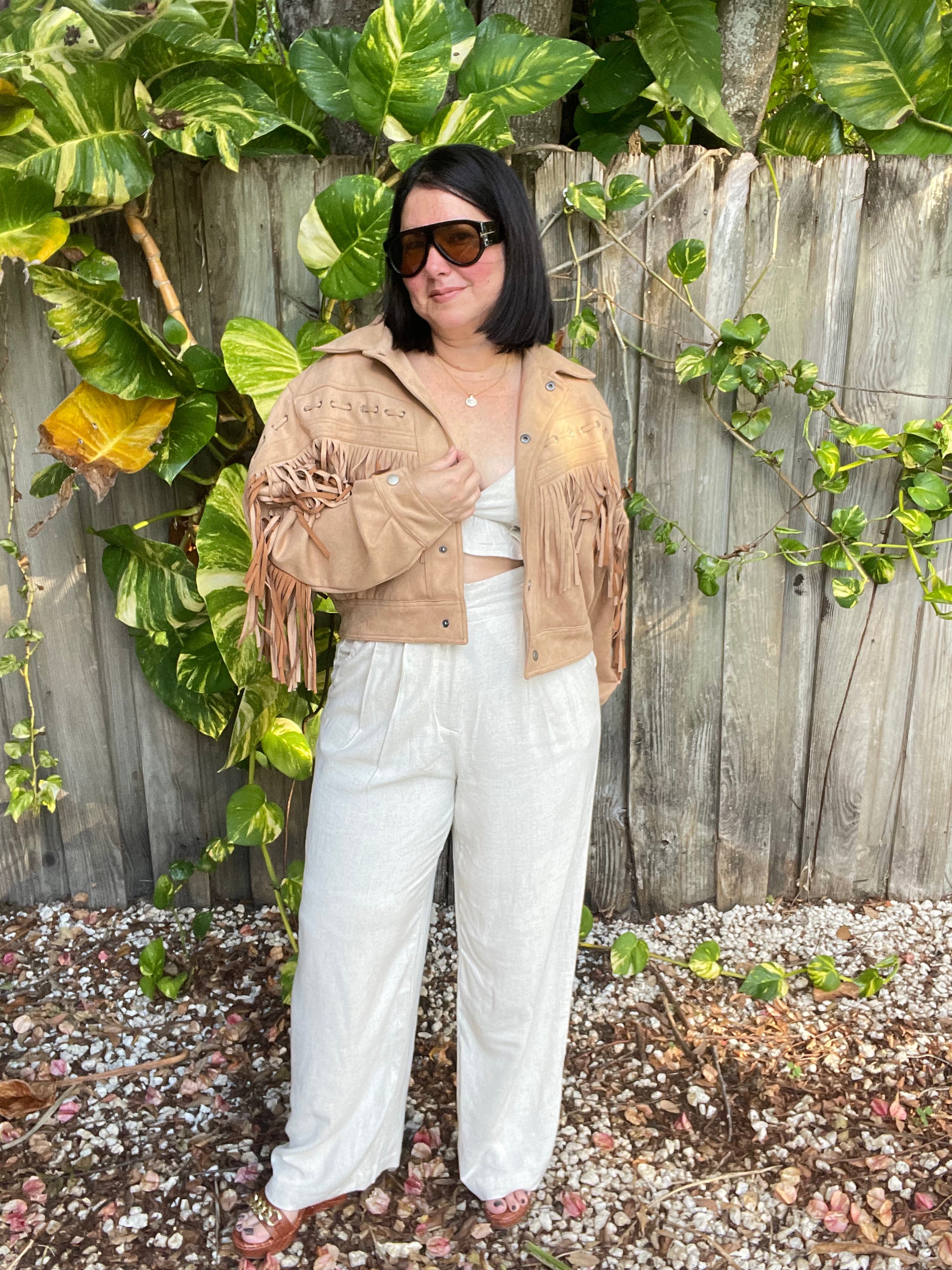 Sunset Stroll Linen Set