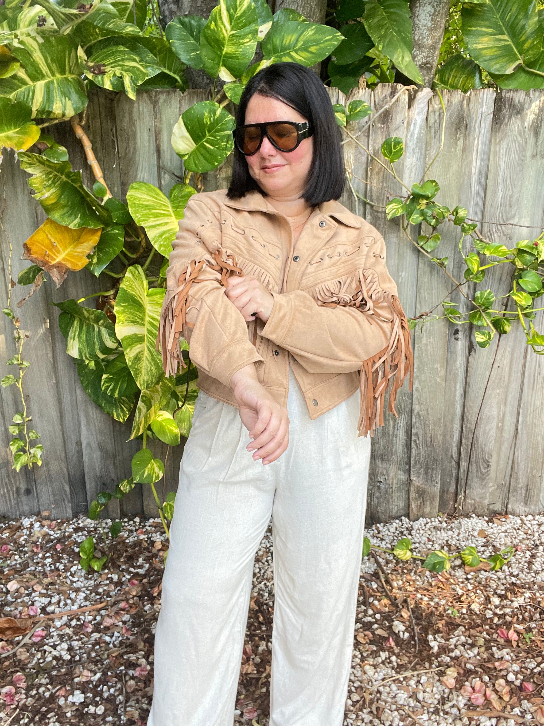 Sway With Me Suede Jacket