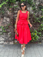 The Pretty Comes Easy Midi Skirt