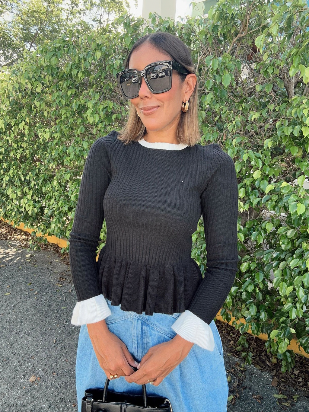 Darling Detail Peplum Top