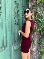 In Your Dreams Velvet Romper