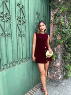 In Your Dreams Velvet Romper