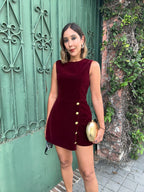 In Your Dreams Velvet Romper