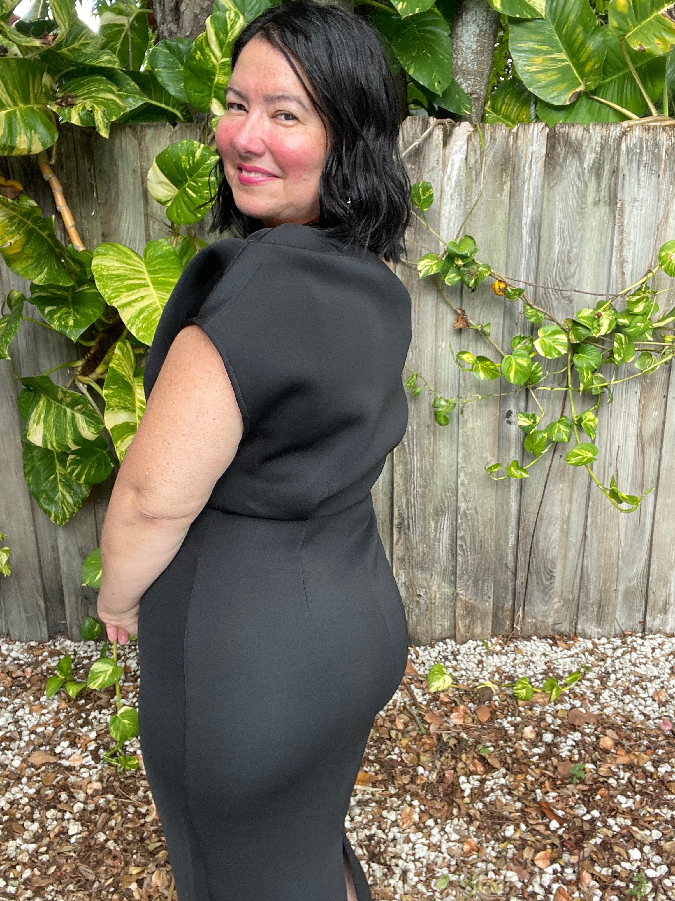 The “Say Less” One-Shoulder Dress (for the woman who walks in and owns it)