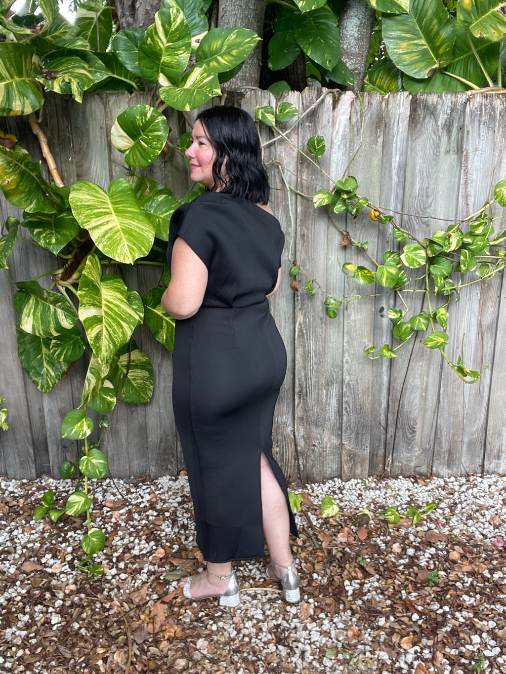 The “Say Less” One-Shoulder Dress (for the woman who walks in and owns it)