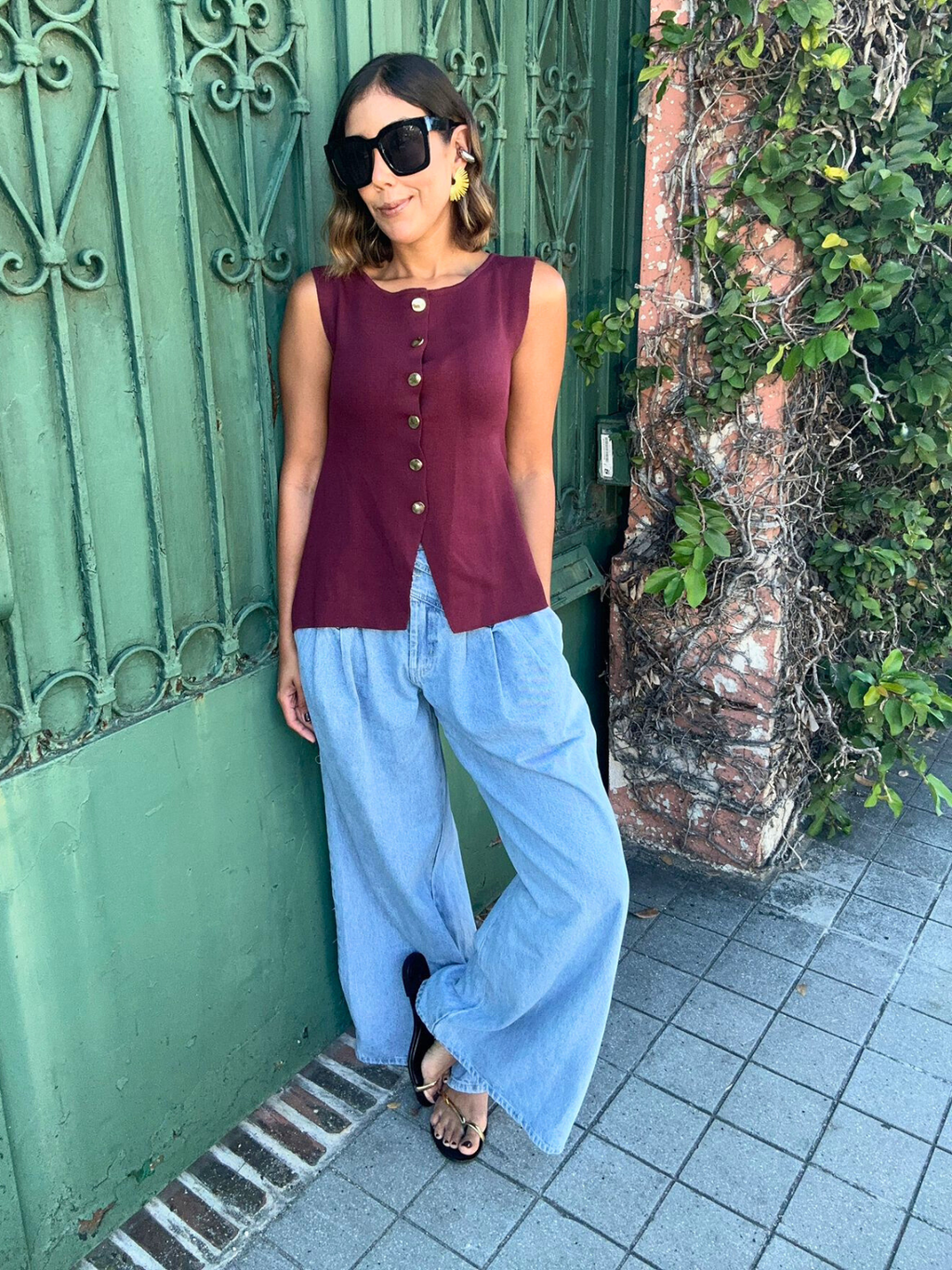 Cabernet Knit Top