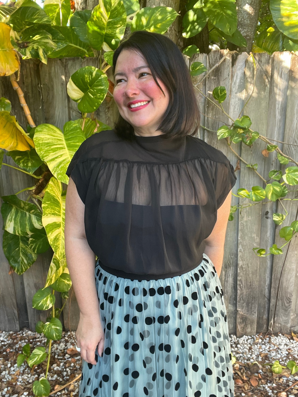 Second Glance Textured Blouse (because it deserves one)