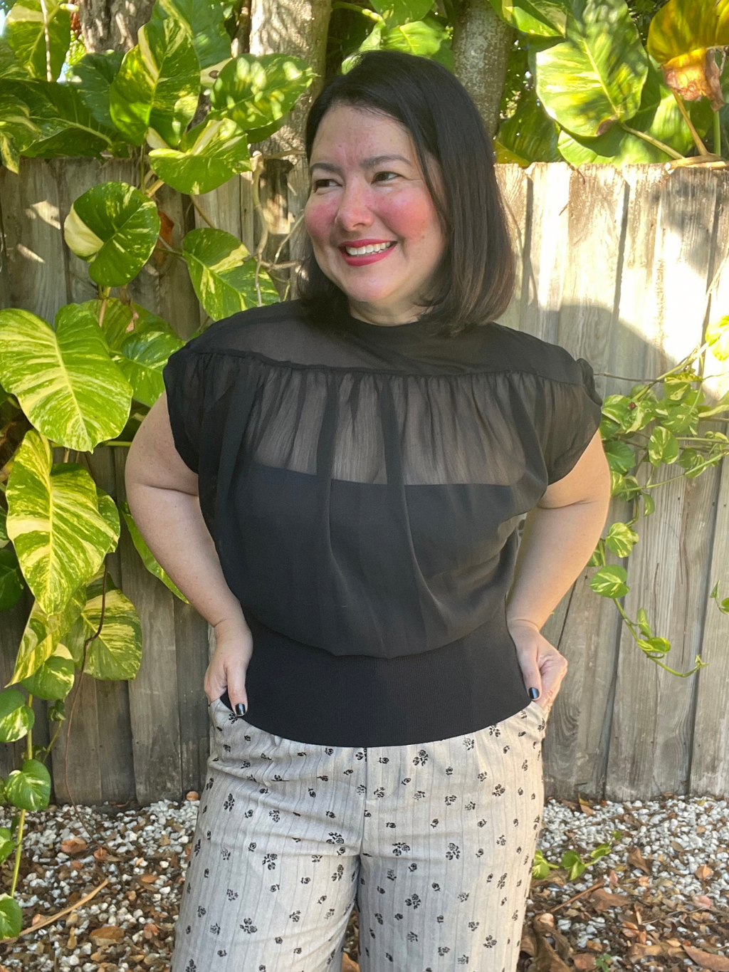 Second Glance Textured Blouse (because it deserves one)