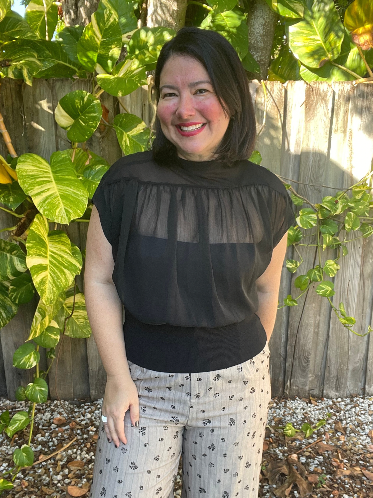 Second Glance Textured Blouse (because it deserves one)