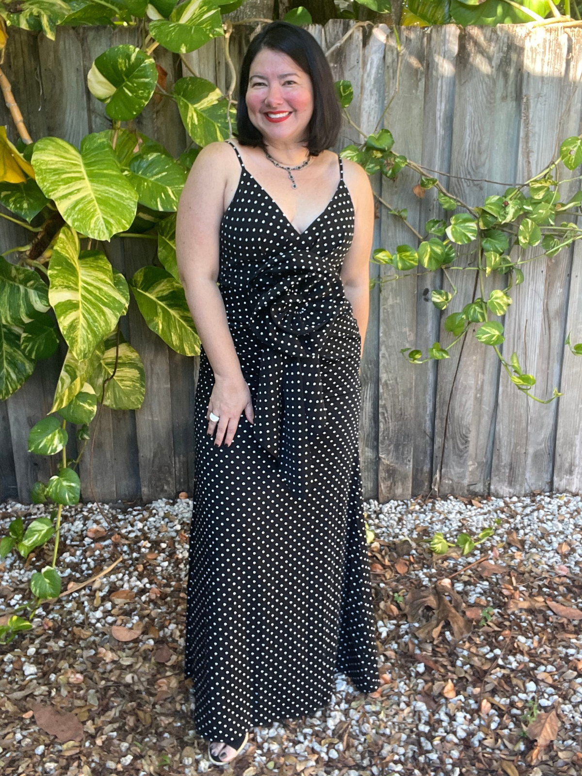 The Rose & Dots Elegance Maxi Dress