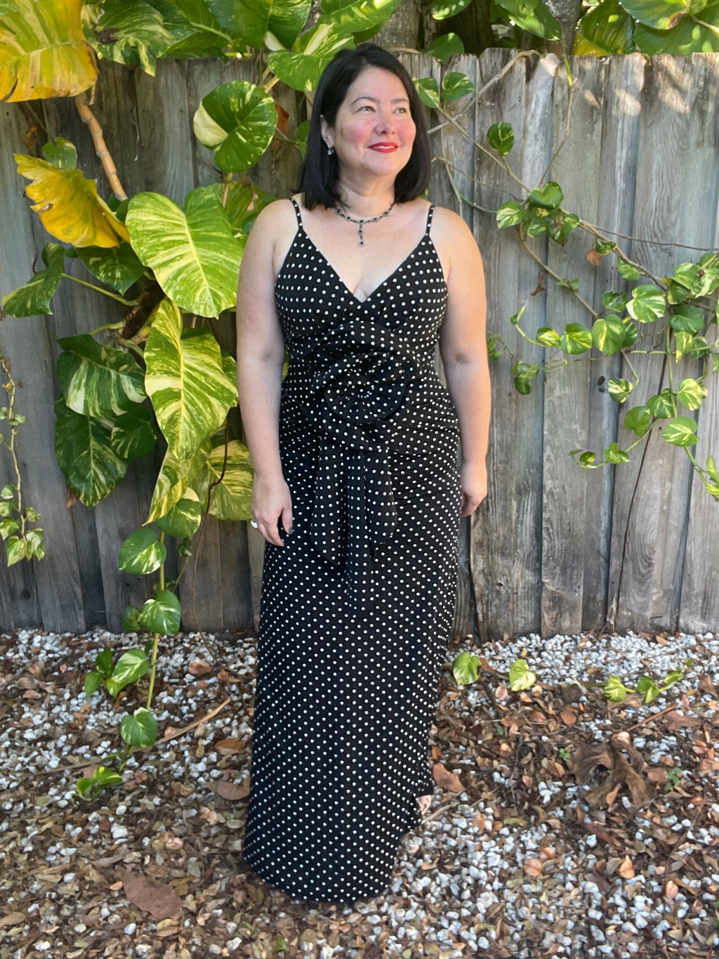 The Rose & Dots Elegance Maxi Dress