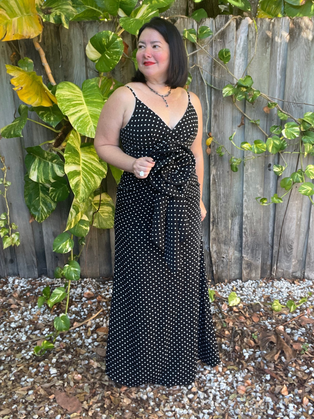 The Rose & Dots Elegance Maxi Dress